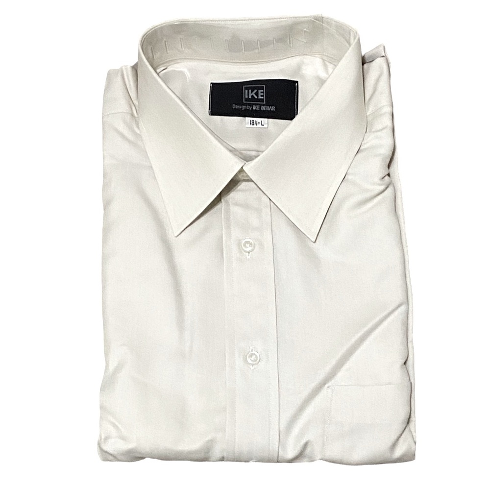 IKE Mens Big & Tall Long Sleeve Shirt 18.5-L